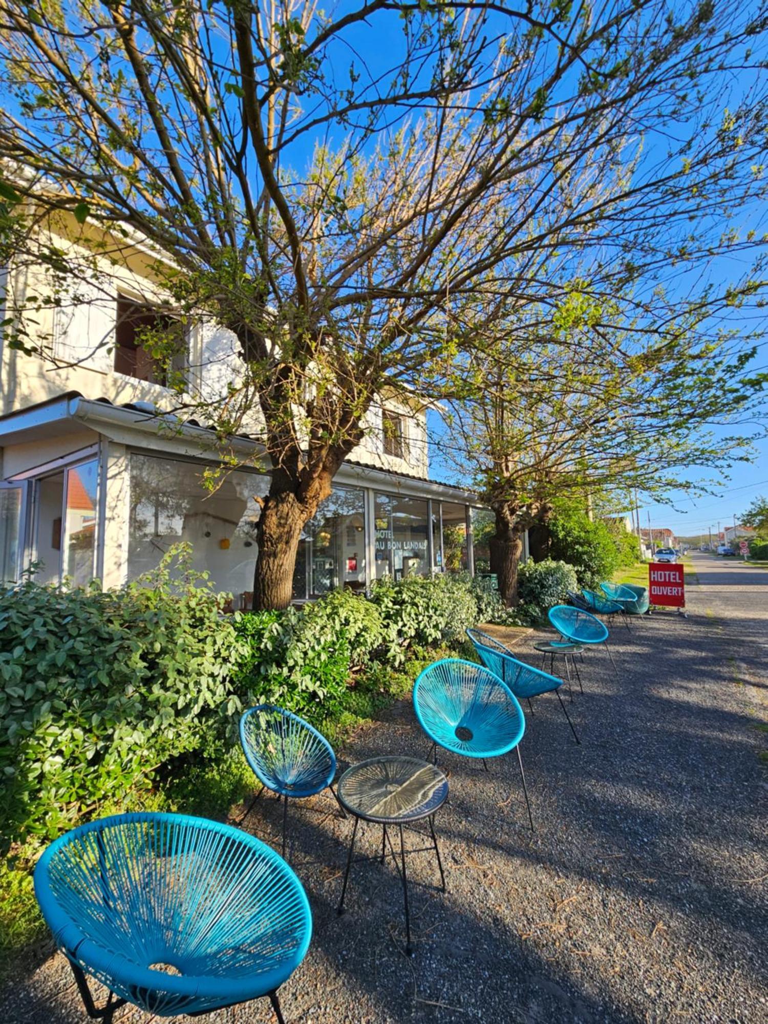 Hotel Au Bon Landais Biscarrosse-Plage Exteriér fotografie